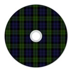 Blackwatch Tartan CD Wall Clock