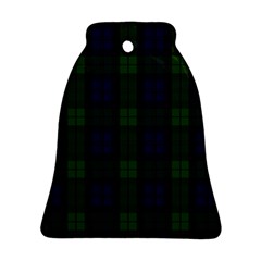 Blackwatch Tartan Bell Ornament (Two Sides) from ArtsNow.com Front