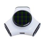 Blackwatch Tartan Portable USB Hub (One Side)