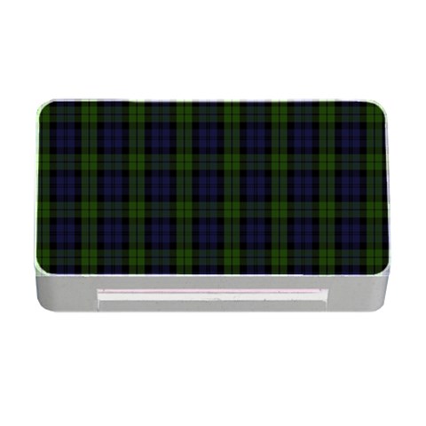 Blackwatch Tartan Memory Card Reader with CF from ArtsNow.com Front