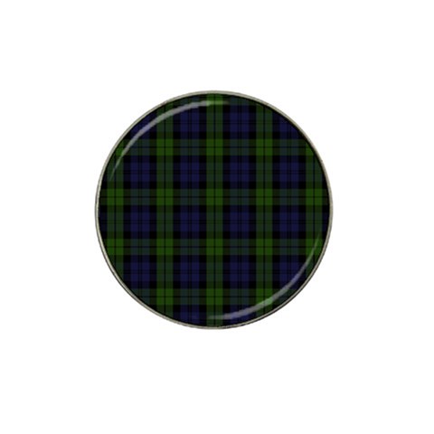 Blackwatch Tartan Hat Clip Ball Marker from ArtsNow.com Front