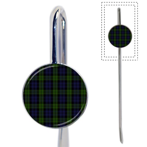 Blackwatch Tartan Book Mark from ArtsNow.com Front