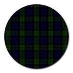 Blackwatch Tartan Round Mousepad