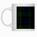 Blackwatch Tartan White Mug