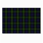 Blackwatch Tartan Postcard 4  x 6 