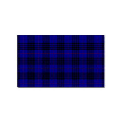 MacKay Tartan Sticker Rectangular (10 pack) from ArtsNow.com Front