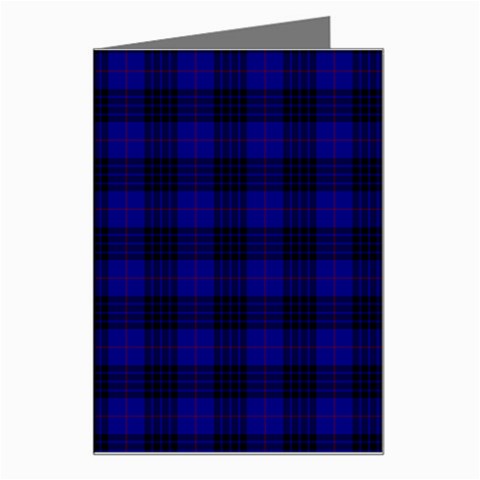 MacKay Tartan Greeting Card from ArtsNow.com Left