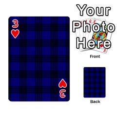 MacKay Tartan Playing Cards 54 Designs from ArtsNow.com Front - Heart3