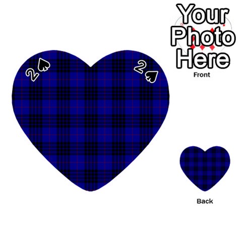 MacKay Tartan Playing Cards 54 (Heart) from ArtsNow.com Front - Spade2