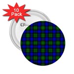 Farquharson Tartan 2.25  Button (10 pack)