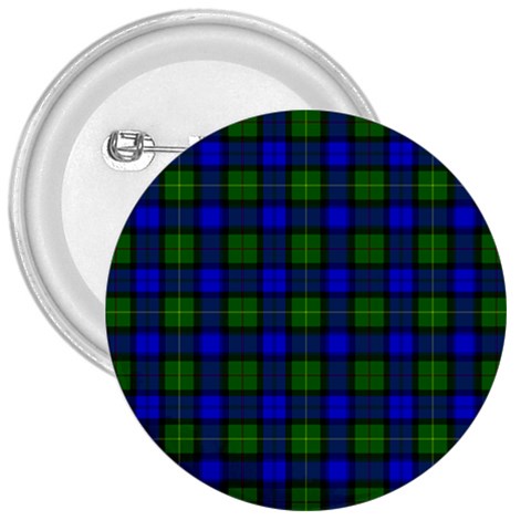 Farquharson Tartan 3  Button from ArtsNow.com Front