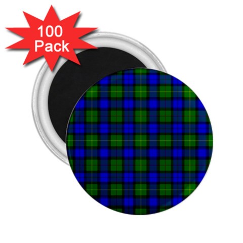 Farquharson Tartan 2.25  Magnet (100 pack) from ArtsNow.com Front