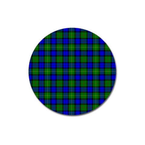 Farquharson Tartan Magnet 3  (Round) from ArtsNow.com Front