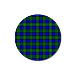 Farquharson Tartan Magnet 3  (Round)