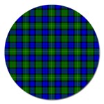 Farquharson Tartan Magnet 5  (Round)