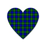 Farquharson Tartan Magnet (Heart)