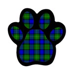 Farquharson Tartan Magnet (Paw Print)