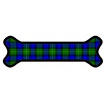 Farquharson Tartan Magnet (Dog Bone)