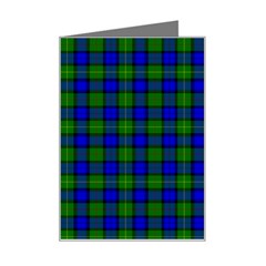 Farquharson Tartan Mini Greeting Card from ArtsNow.com Left