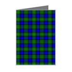 Farquharson Tartan Mini Greeting Card