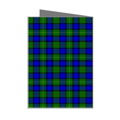 Farquharson Tartan Mini Greeting Card from ArtsNow.com Right