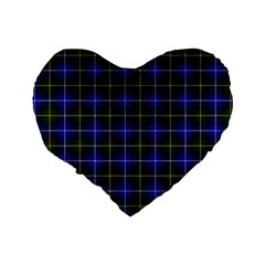 MacNeil of Barra Tartan Standard 16  Premium Heart Shape Cushion from ArtsNow.com Back