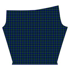 Campbell Tartan Yoga Cropped Leggings from ArtsNow.com Left