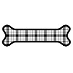 MacFarlane Tartan Magnet (Dog Bone)