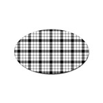 MacFarlane Tartan Sticker Oval (10 pack)