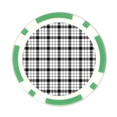 MacFarlane Tartan Poker Chip Card Guard (10 pack) from ArtsNow.com Front