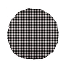 MacPherson Tartan Standard 15  Premium Flano Round Cushion from ArtsNow.com Front