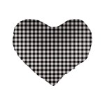 MacPherson Tartan Standard 16  Premium Flano Heart Shape Cushion