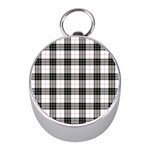 MacPherson Tartan Silver Compass (Mini)