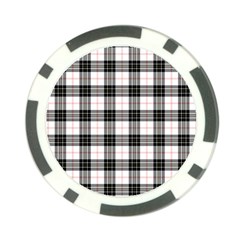 MacPherson Tartan Poker Chip Card Guard from ArtsNow.com Front