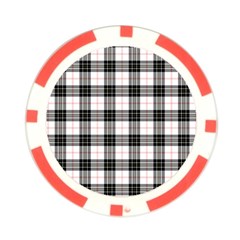 MacPherson Tartan Poker Chip Card Guard from ArtsNow.com Front