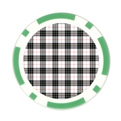 MacPherson Tartan Poker Chip Card Guard from ArtsNow.com Front