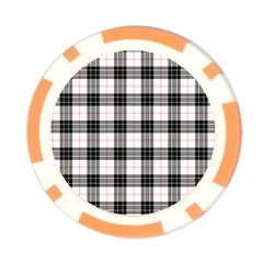 MacPherson Tartan Poker Chip Card Guard (10 pack) from ArtsNow.com Front