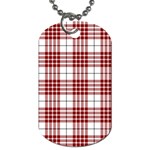 Buchanan Tartan Dog Tag (One Side)