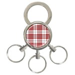 Buchanan Tartan 3-Ring Key Chain