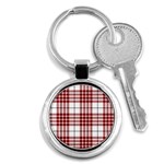 Buchanan Tartan Key Chain (Round)