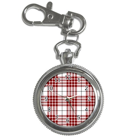 Buchanan Tartan Key Chain Watch from ArtsNow.com Front