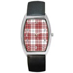 Buchanan Tartan Barrel Style Metal Watch