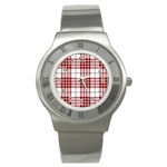 Buchanan Tartan Stainless Steel Watch