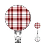 Buchanan Tartan Stainless Steel Nurses Watch