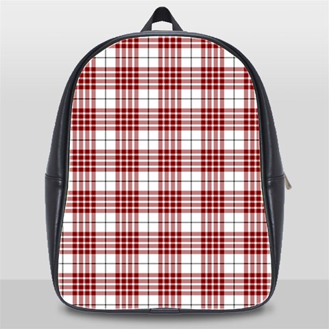 Buchanan Tartan School Bag (XL) from ArtsNow.com Front