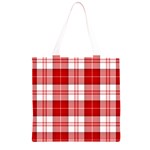 Menzies Tartan Grocery Light Tote Bag