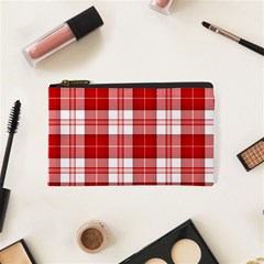 Menzies Tartan Canvas Cosmetic Bag (XS) from ArtsNow.com Front