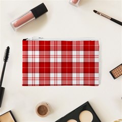 Menzies Tartan Canvas Cosmetic Bag (XS) from ArtsNow.com Front