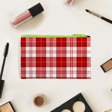 Menzies Tartan Canvas Cosmetic Bag (XS) from ArtsNow.com Back