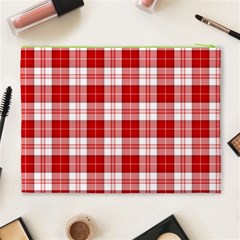 Menzies Tartan Cosmetic Bag (XL) from ArtsNow.com Back